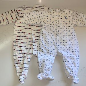 Gap Baby Winter Blanket Footed PJs